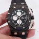 Perfect Replica Audemars Piguet Royal Oak Offshore Stainless Steel Case Black Steel Bezel 44mm Watch  (4)_th.jpg